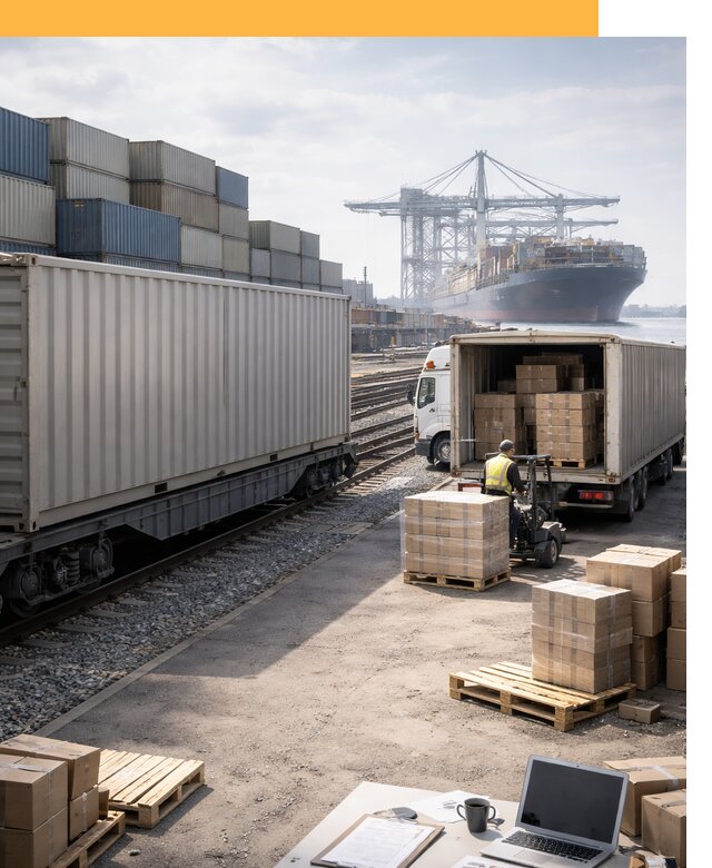 Мультимодальные перевозки грузов по миру от 46229 руб