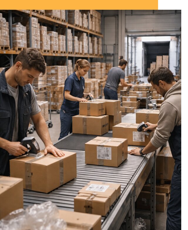 Доставка товаров для маркетплейсов от двери до склада от 7705