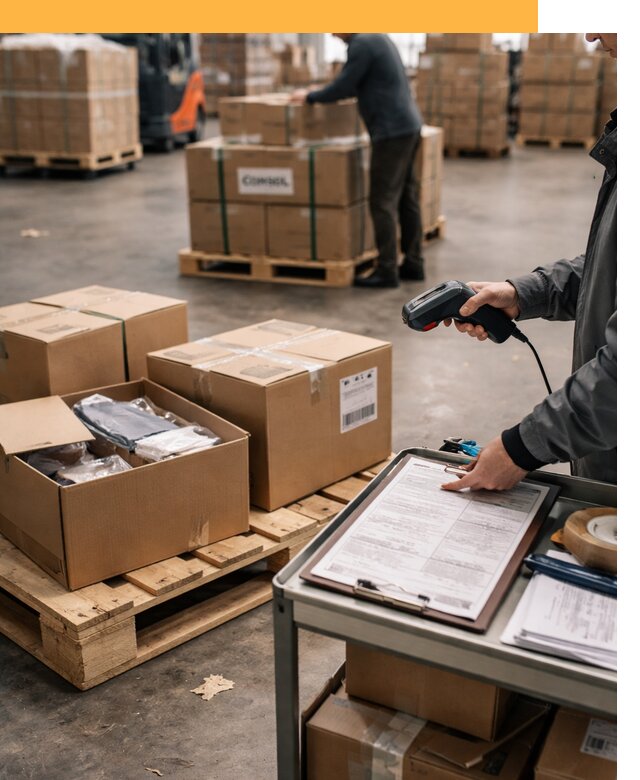 Сборные грузы из Китая: доставка, склад и таможня от 18491