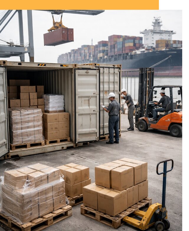 Контейнерные перевозки из Китая под ключ от 123276 руб/контейнер