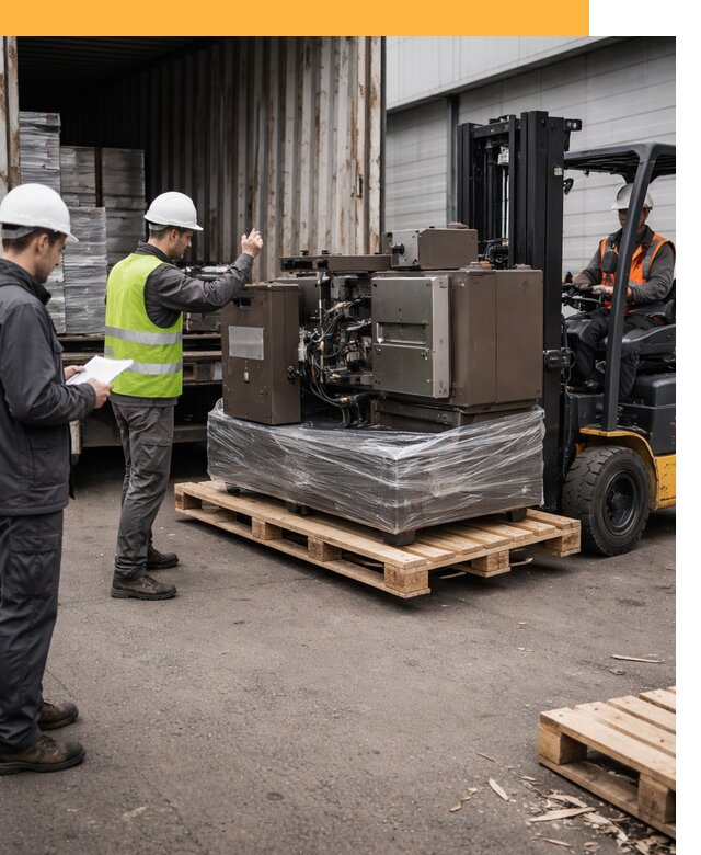 Доставка промышленного оборудования из Европы от 46229