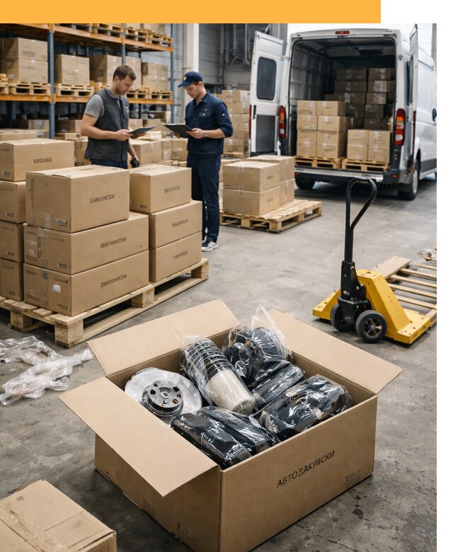 Доставка автозапчастей из Европы от 12841 руб быстро и надёжно