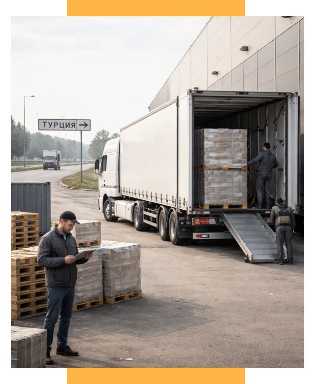 Автоперевозки и доставка фурой из Турции от 123276 р. | СетСервис-Птг