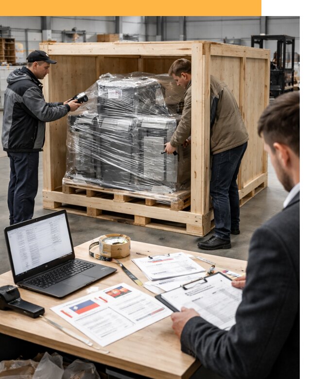 Доставка промышленного оборудования из США от 66775 руб