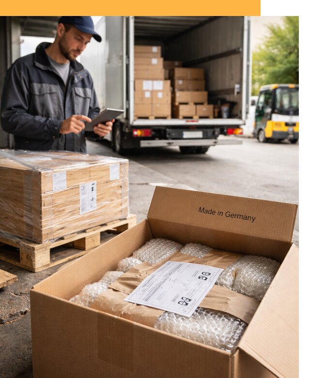Доставка грузов из Германии от 46229 руб с таможенным оформлением