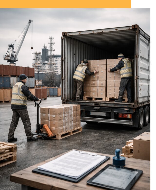 Доставка грузов из Латвии от 25683 руб, морская, авто, авиа