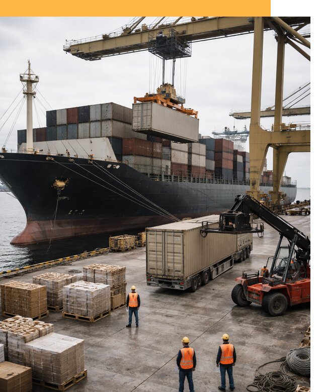 Морские перевозки из Индии: доставка FCL/LCL, таможня от 123276