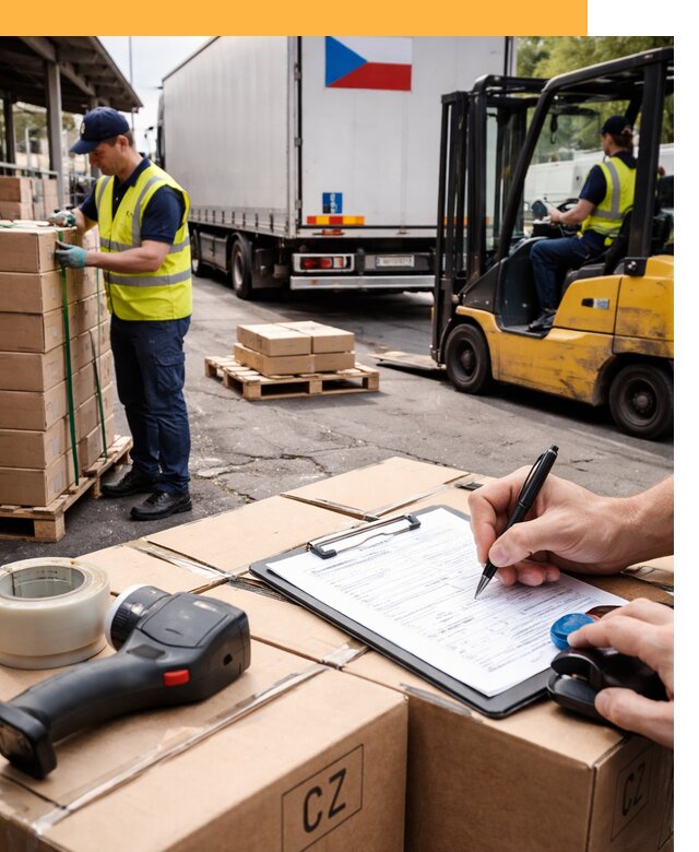 Доставка грузов в Чехию от 35956 руб, международные перевозки