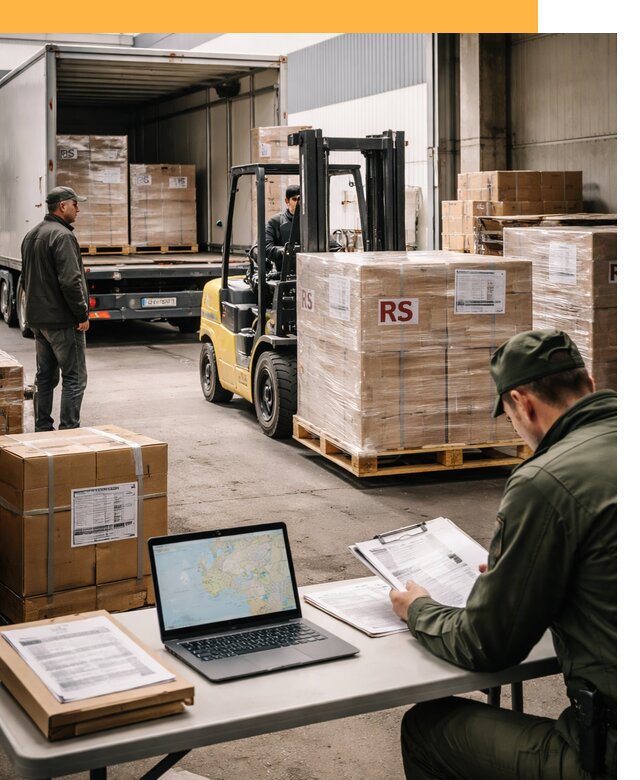 Доставка грузов в Сербию от 46229 руб, международные перевозки