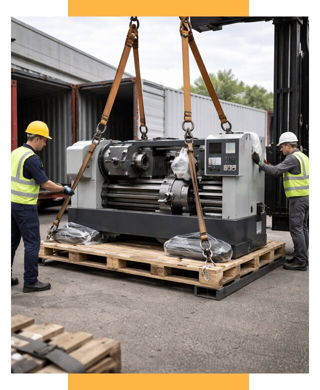 Перевозка станков и таможня от 61638 р. | СетСервис-Птг логистика