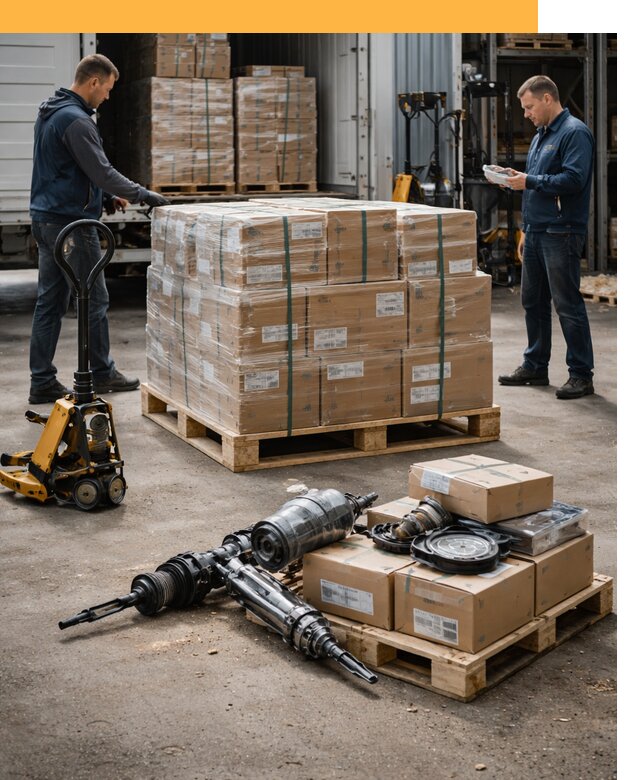 Международная перевозка автозапчастей по миру от 4623 руб