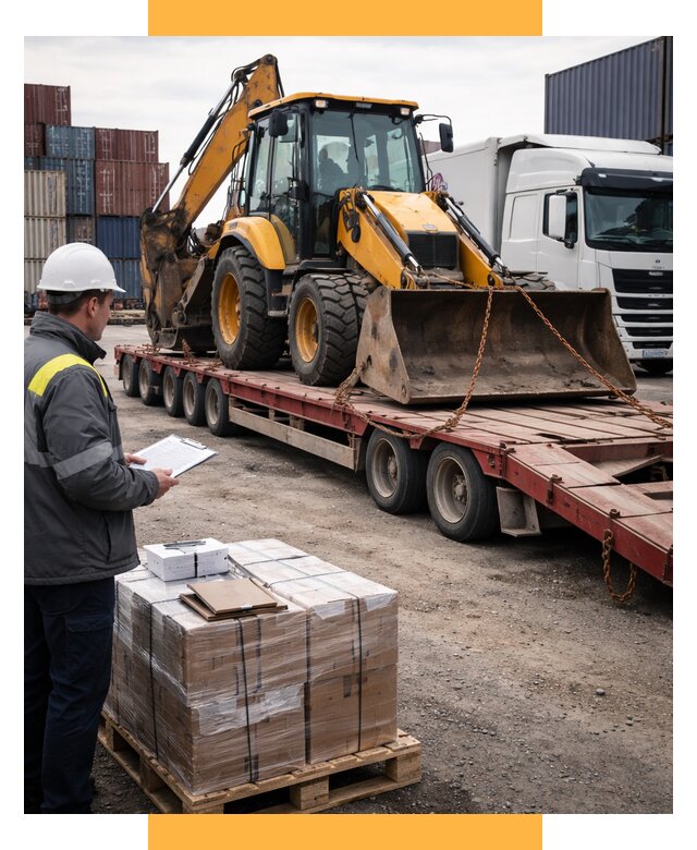 Международная перевозка спецтехники от 46229 р., СетСервис-Птг