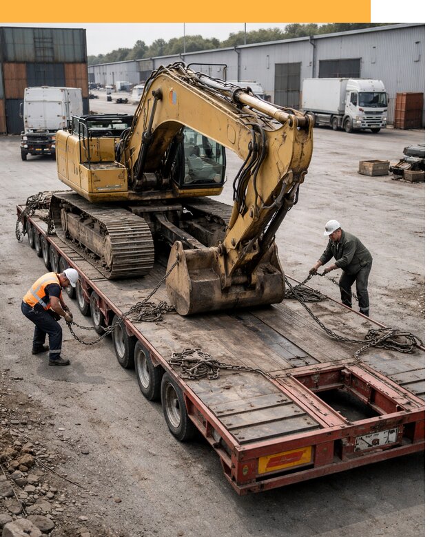 Перевозка спецтехники по России и миру от 46229 руб