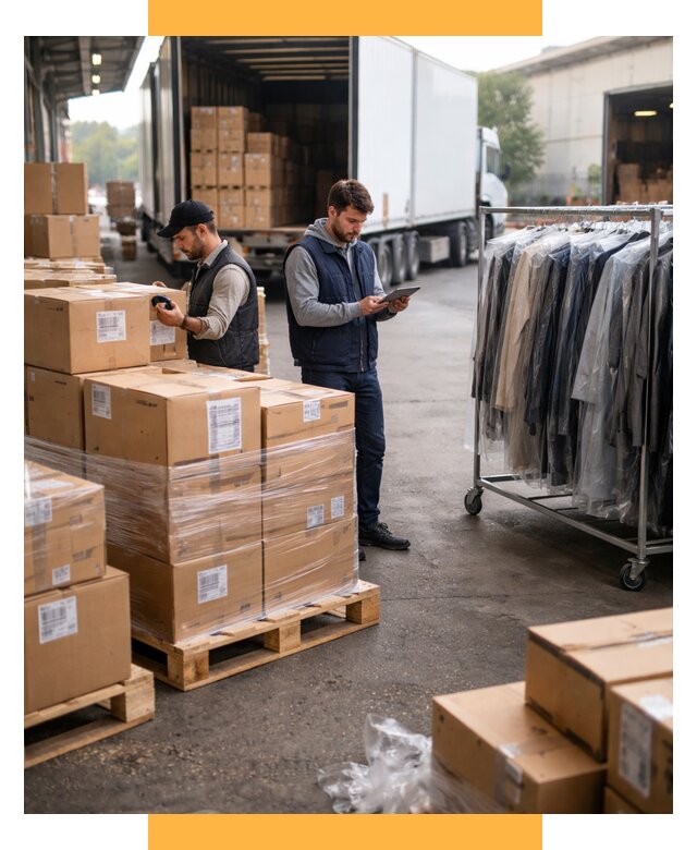 Перевозка и доставка одежды из Китая от 7705 р., СетСервис-Птг