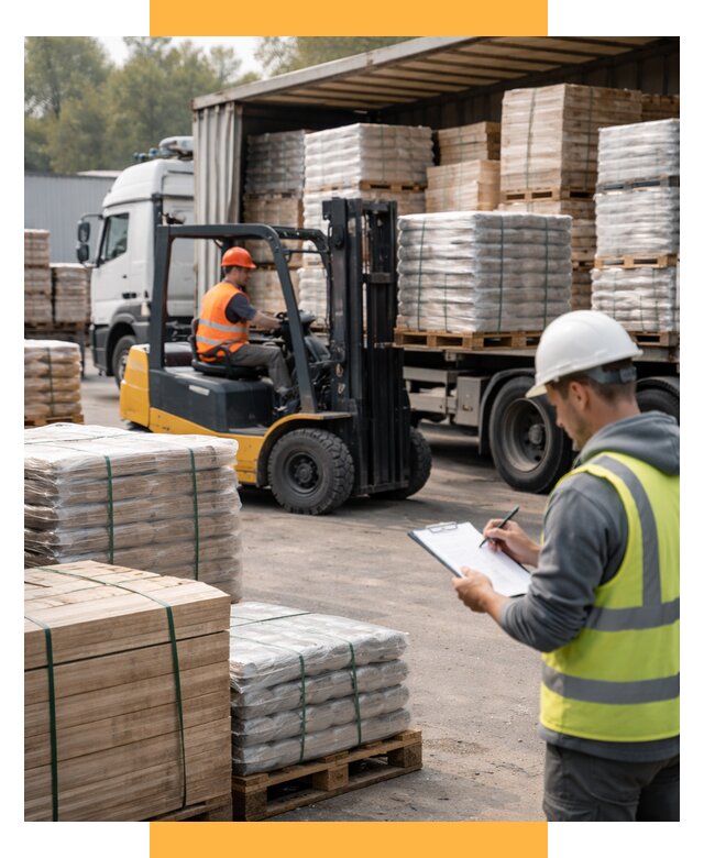 Перевозка строительных материалов от 5650 р. | СетСервис-Птг