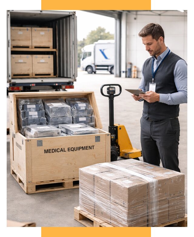 Перевозка медицинского оборудования от 15410 р. в СетСервис-Птг