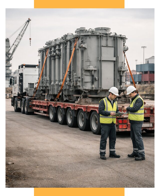 Перевозка негабаритных грузов под ключ от 123276 р., СетСервис-Птг