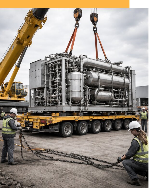 Перевозка тяжеловесных грузов по миру от 154095 руб