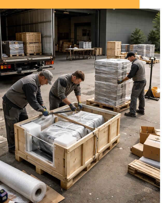 Перевозка выставочных грузов по миру от 25683 руб за м2 с таможней