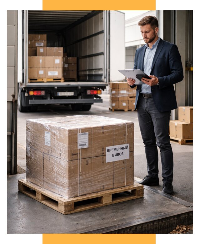 Временный вывоз товаров под ключ от 8218 р. | СетСервис-Птг