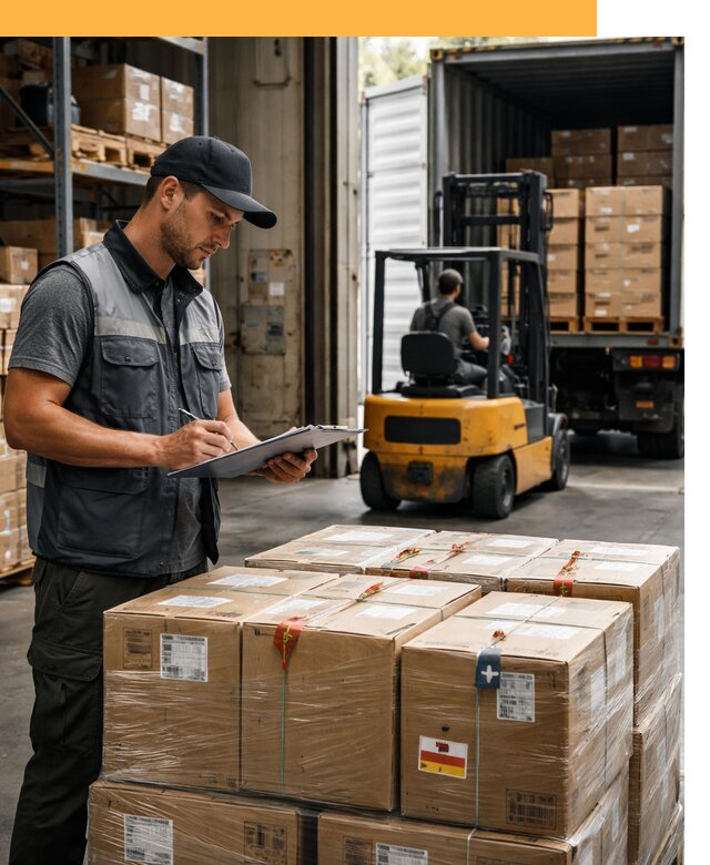 Реэкспорт товаров с таможенным оформлением и доставкой от 12328