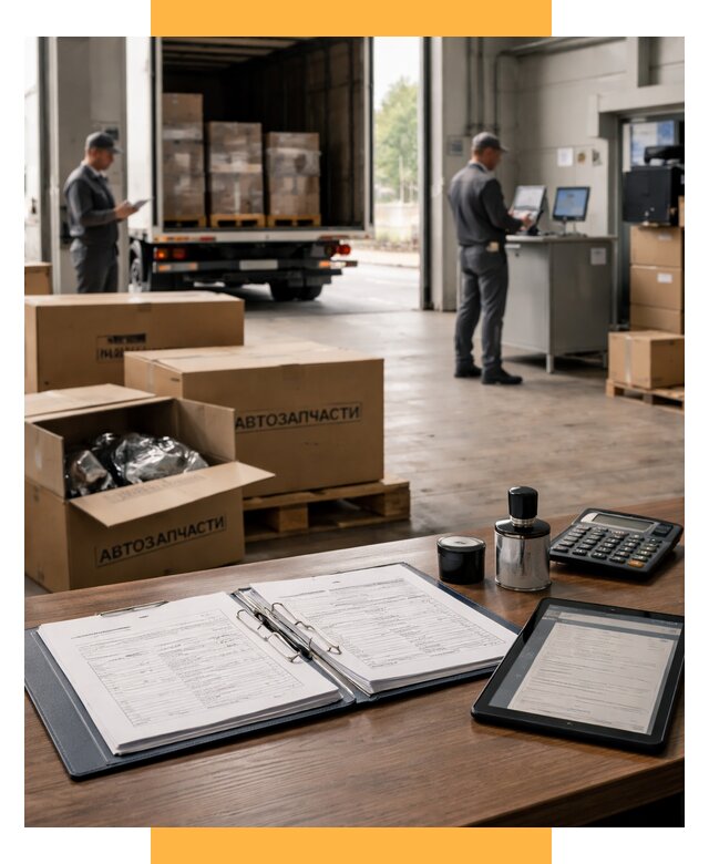 Таможенное оформление автозапчастей под ключ от 8732 р., СетСервис-Птг