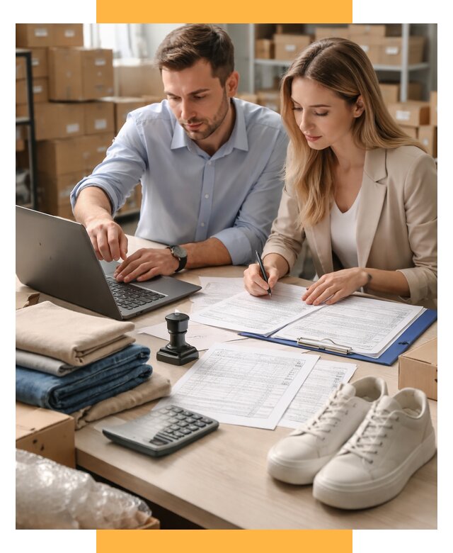 Таможенное оформление одежды и обуви от 6677 р. | СетСервис-Птг