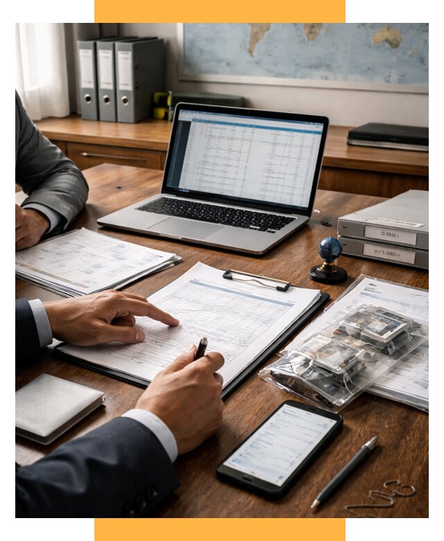 Проверка поставщика за рубежом от 8732 р. | СетСервис-Птг аудит