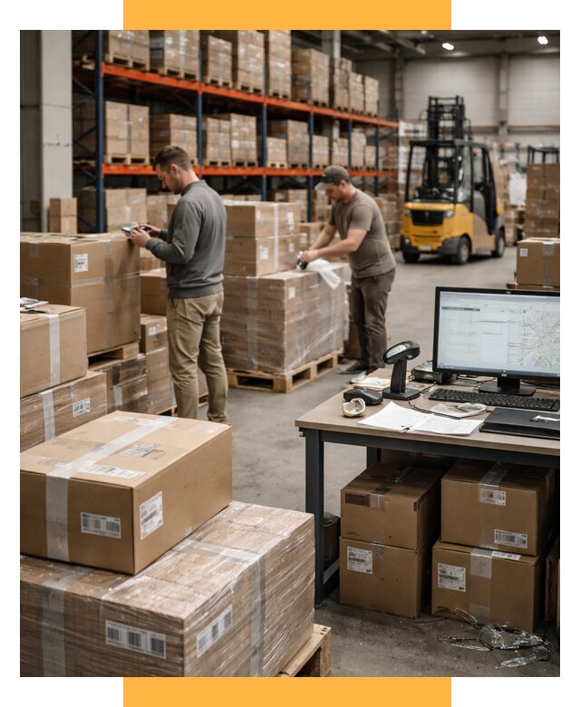 Склад консолидации в Европе от 6677 р., услуги СетСервис-Птг